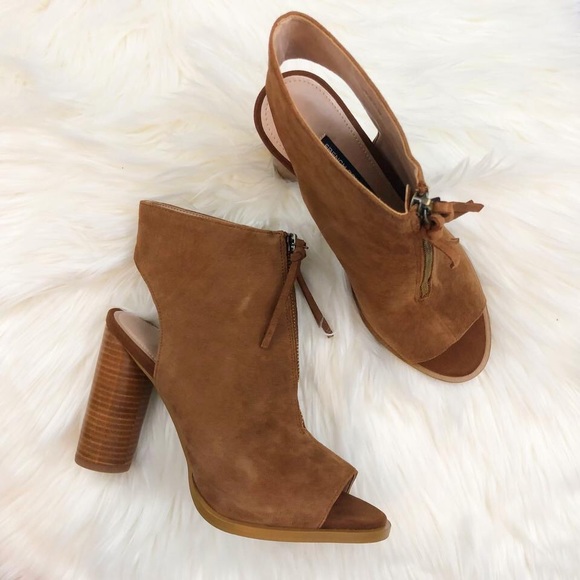 French Connection Shoes - FRENCH CONNECTION  Uttara Open Toe Ankle Bootie